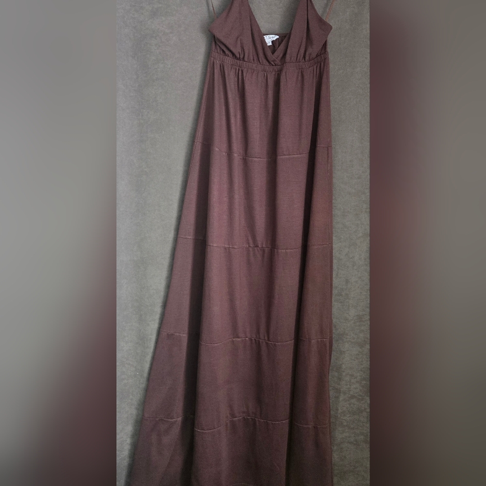 Chic Plum Maxi Skirt
